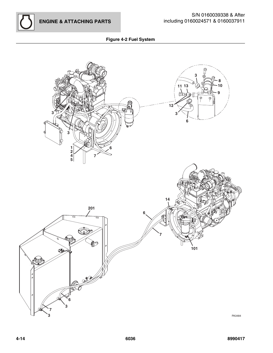 SkyTrak 6036 Parts Manual User Manual | Page 106 / 462