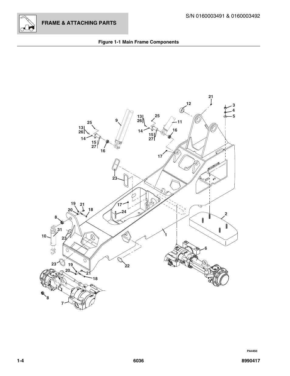 SkyTrak 6036 Parts Manual User Manual | Page 12 / 462