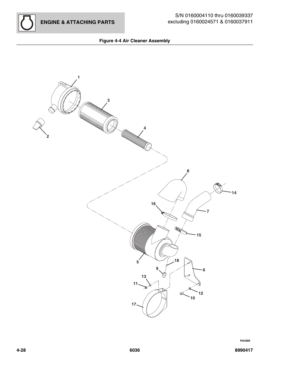 SkyTrak 6036 Parts Manual User Manual | Page 120 / 462
