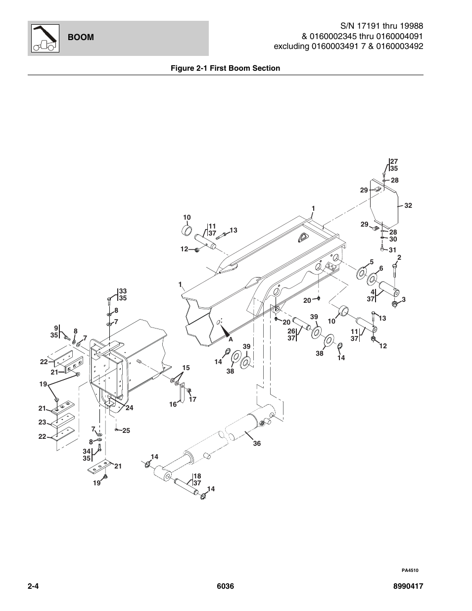 SkyTrak 6036 Parts Manual User Manual | Page 24 / 462