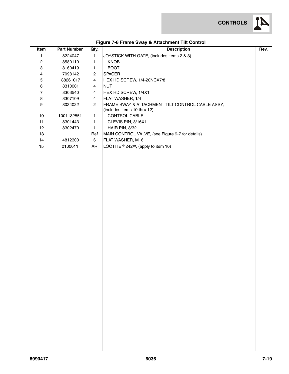 SkyTrak 6036 Parts Manual User Manual | Page 303 / 462