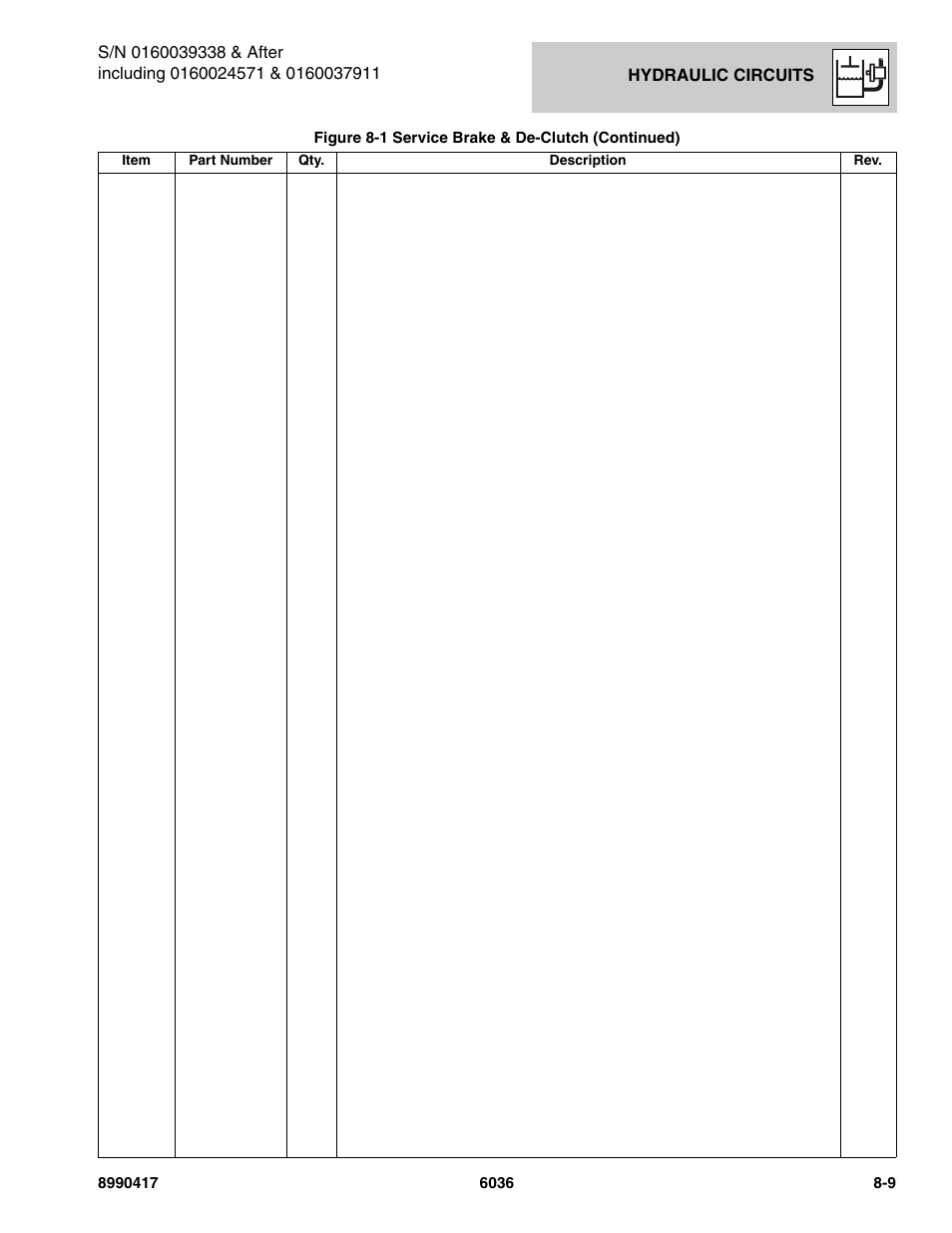 SkyTrak 6036 Parts Manual User Manual | Page 315 / 462