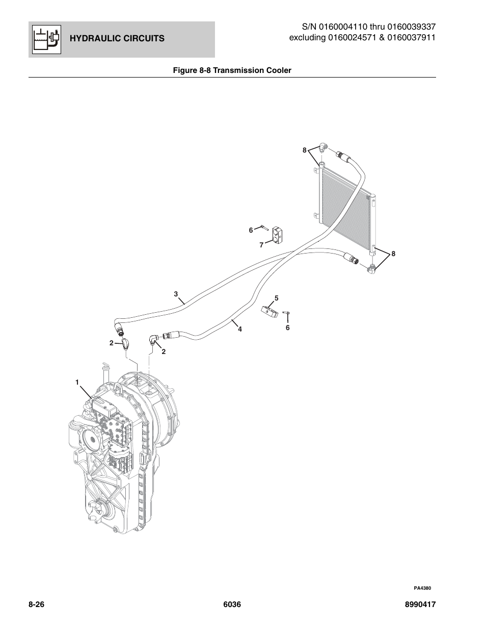 SkyTrak 6036 Parts Manual User Manual | Page 332 / 462