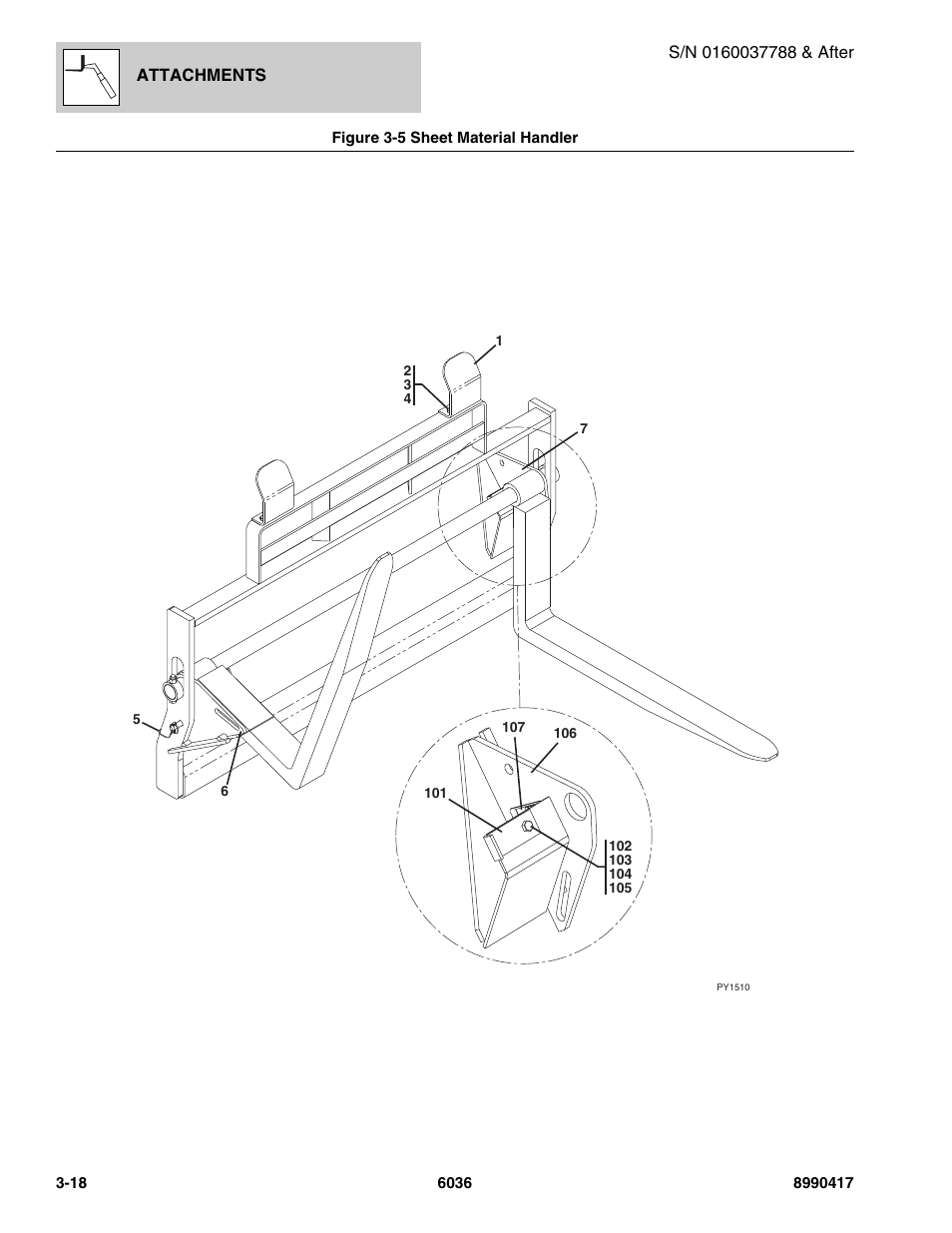 SkyTrak 6036 Parts Manual User Manual | Page 58 / 462