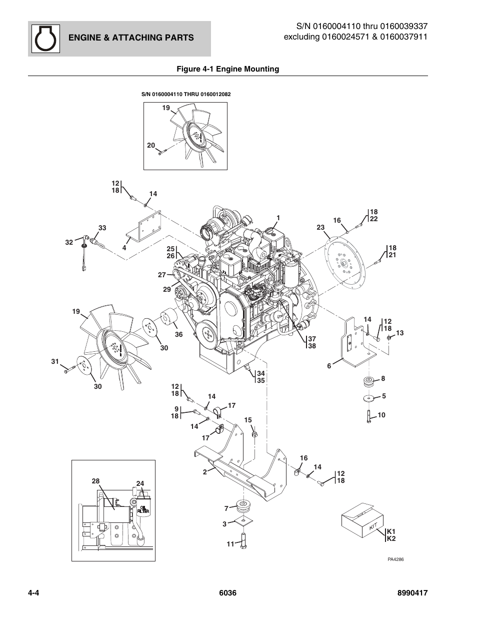 SkyTrak 6036 Parts Manual User Manual | Page 96 / 462