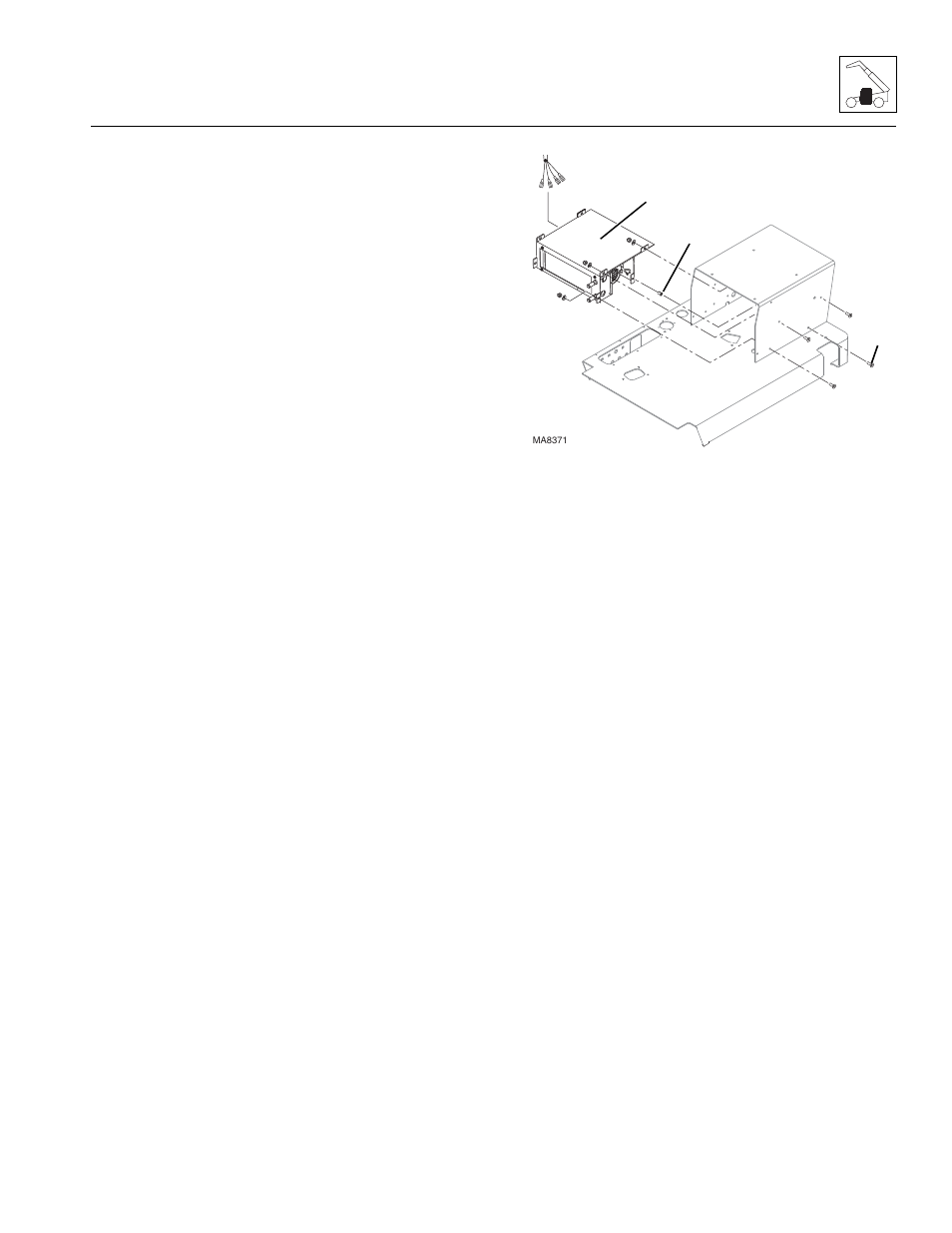 5 windshield wiper assembly, 6 heater/defroster system (if equipped), Windshield wiper assembly | Heater/defroster system (if equipped) | SkyTrak 8042 Service Manual User Manual | Page 101 / 230