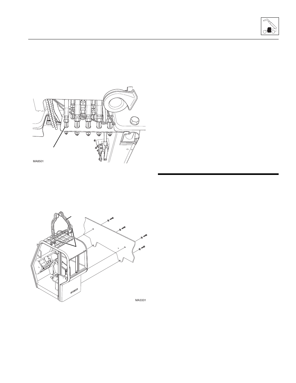 5 cab installation, Cab installation | SkyTrak 8042 Service Manual User Manual | Page 103 / 230