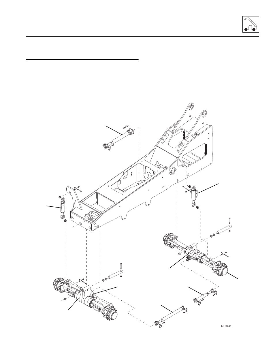 Axles, drive shafts, wheels and tires | SkyTrak 8042 Service Manual User Manual | Page 107 / 230
