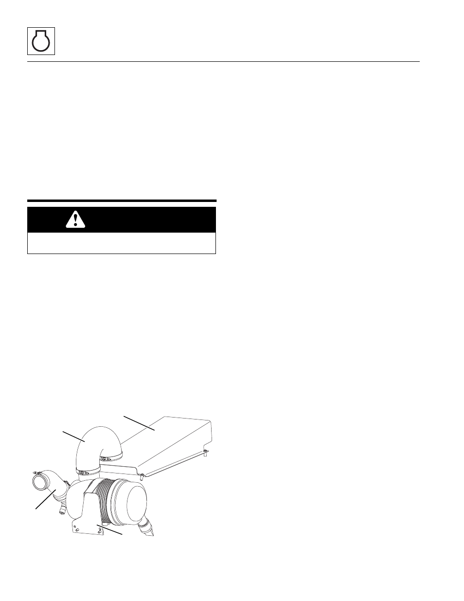 8 air cleaner assembly, 1 air cleaner assembly removal, 2 air cleaner assembly installation | Air cleaner assembly, Air cleaner assembly removal, Air cleaner assembly installation, Caution | SkyTrak 8042 Service Manual User Manual | Page 140 / 230