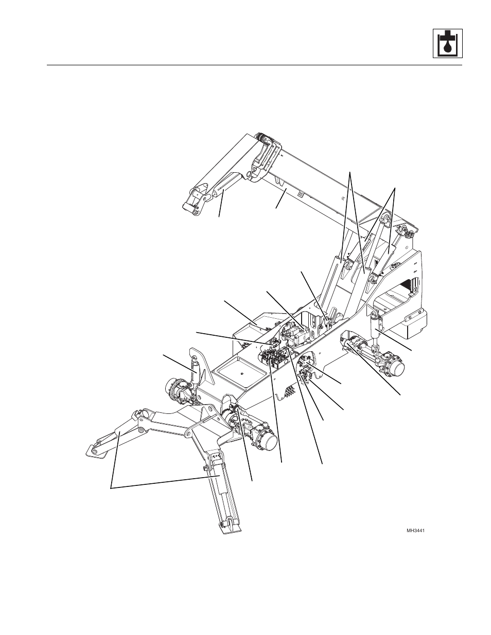 Hydraulic system | SkyTrak 8042 Service Manual User Manual | Page 147 / 230