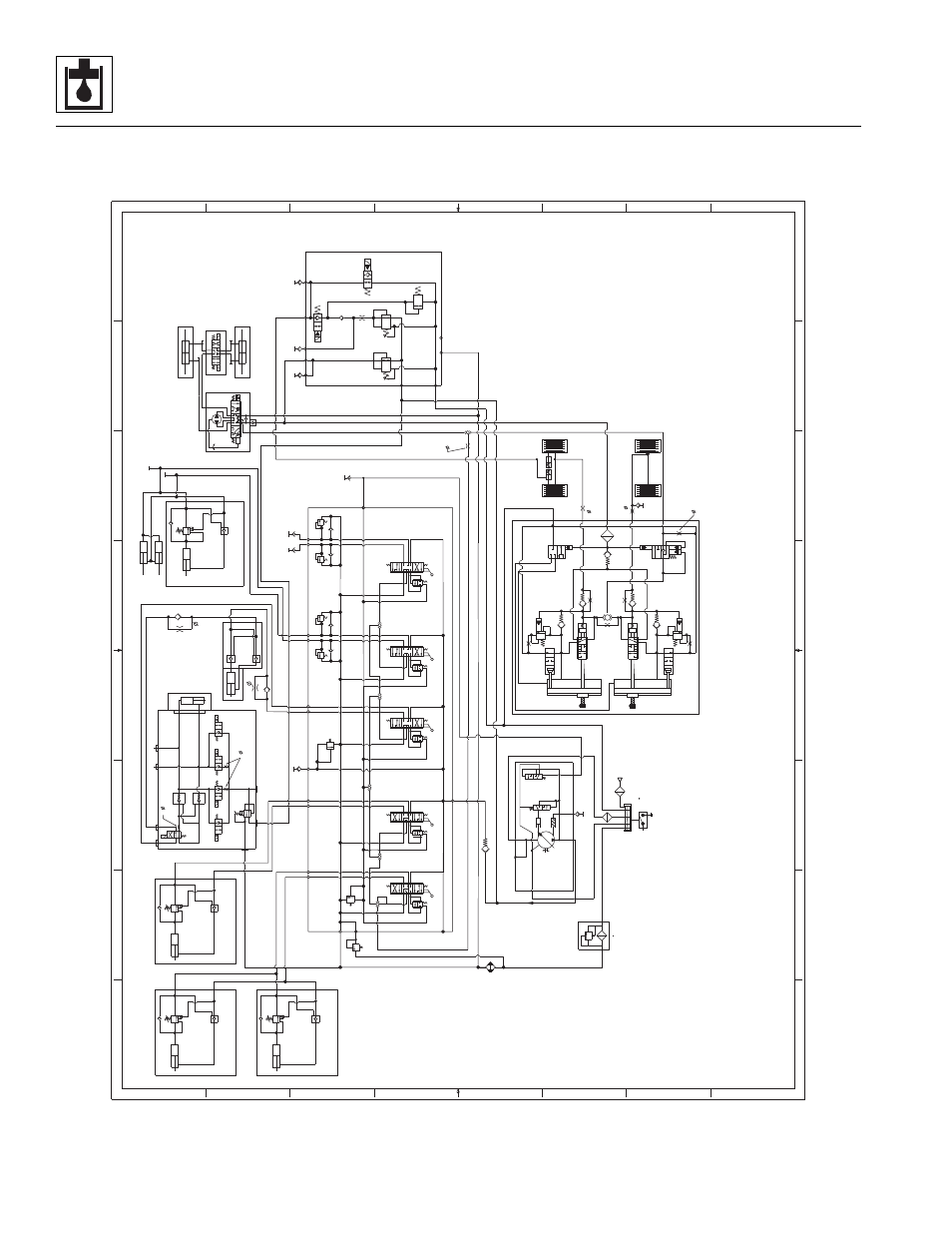 Hydraulic system, C. model 8042, Maq0090a | SkyTrak 8042 Service Manual User Manual | Page 162 / 230