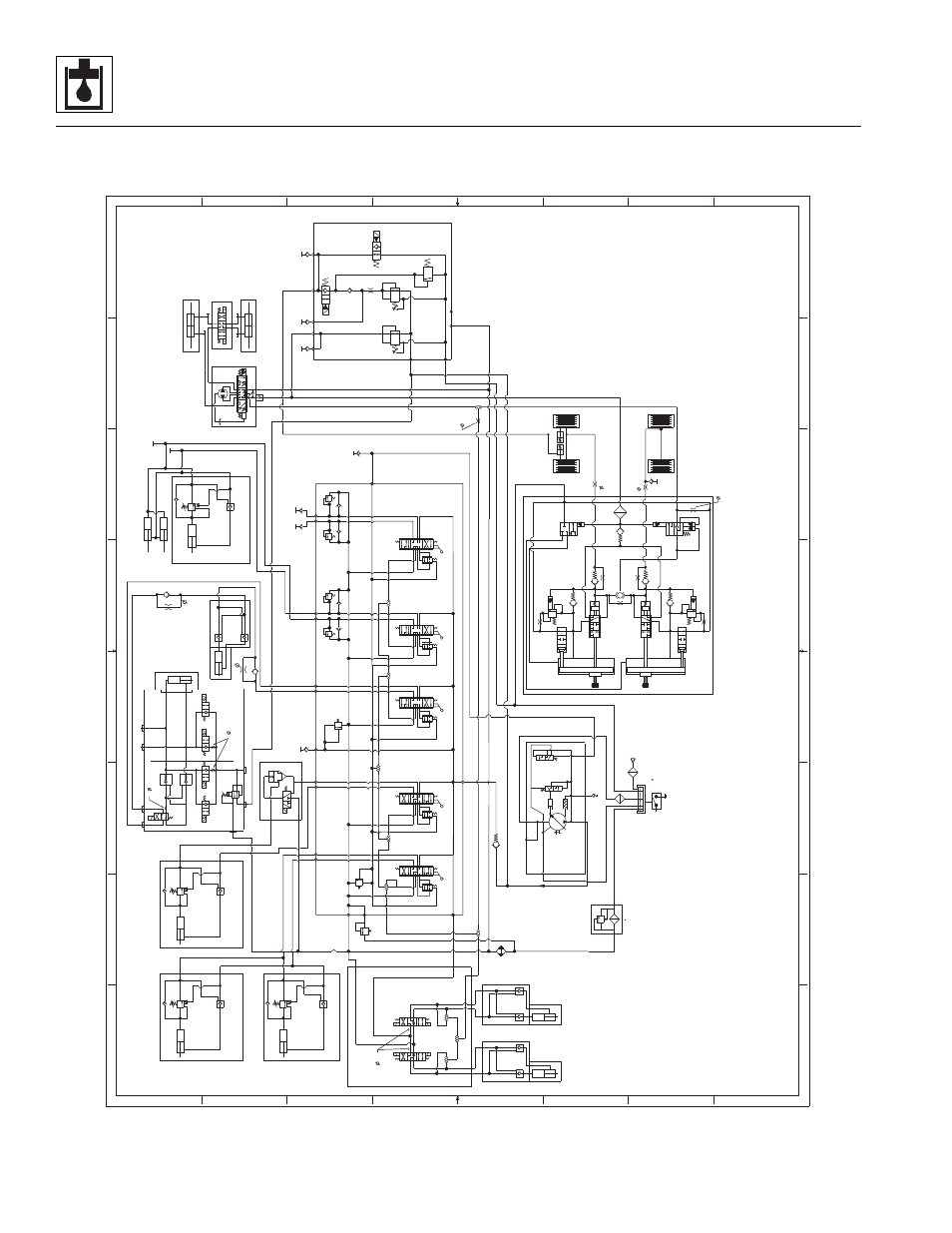 Hydraulic system, Maq0110a | SkyTrak 8042 Service Manual User Manual | Page 164 / 230