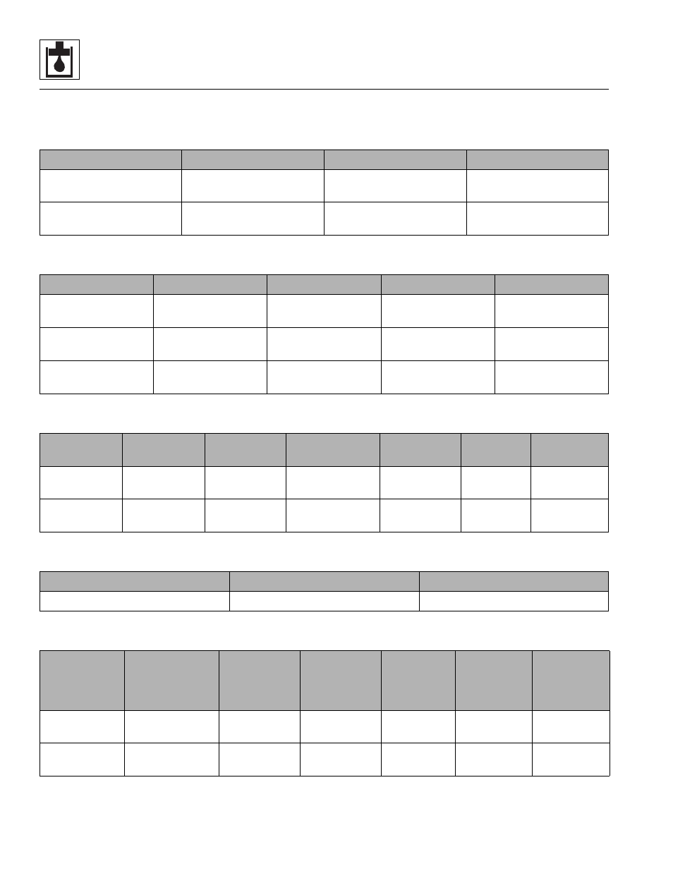4 cylinder torque specifications, Cylinder torque specifications, O section 8.8.4, “cylinder torque specifications | Section, 4, “cylinder torque specifications” f | SkyTrak 8042 Service Manual User Manual | Page 180 / 230