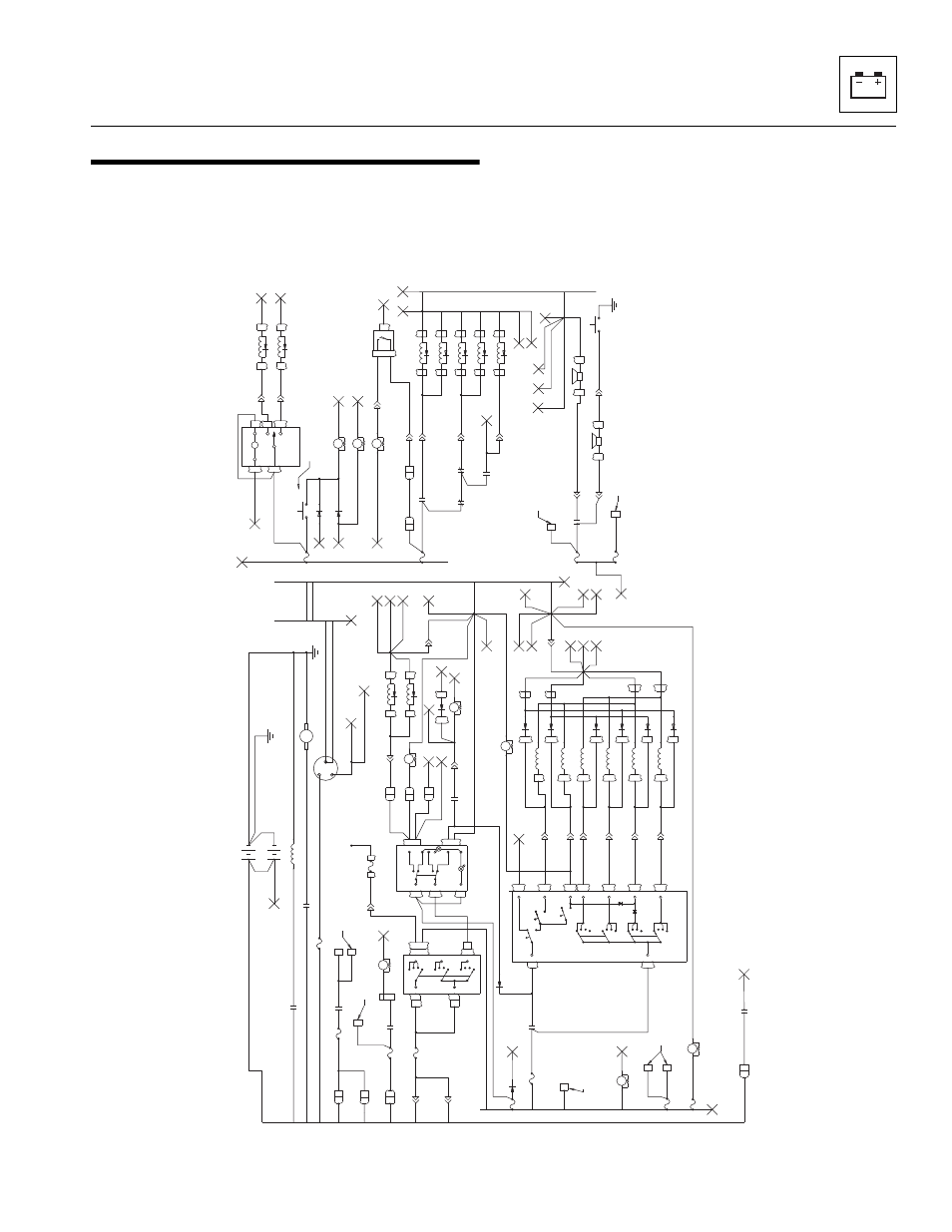 5 electrical system schematics, 1 6036 & 6042 electrical schematic, Electrical system schematics | Section 9.5, “electrical, System schematics, Electrical system, Maq0150b | SkyTrak 8042 Service Manual User Manual | Page 187 / 230
