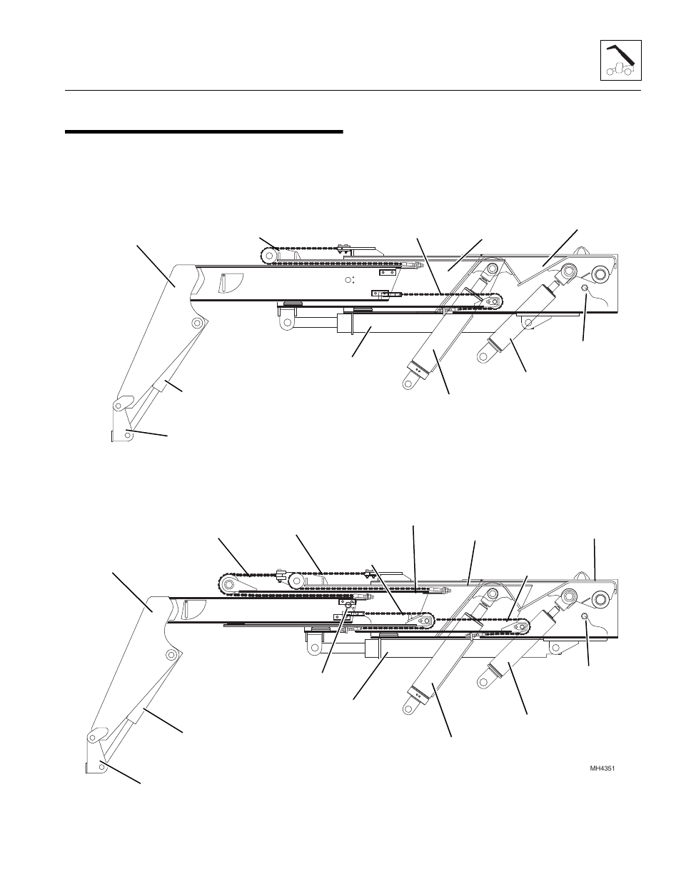 1 boom system component terminology, Boom system component terminology, Boom | SkyTrak 8042 Service Manual User Manual | Page 41 / 230