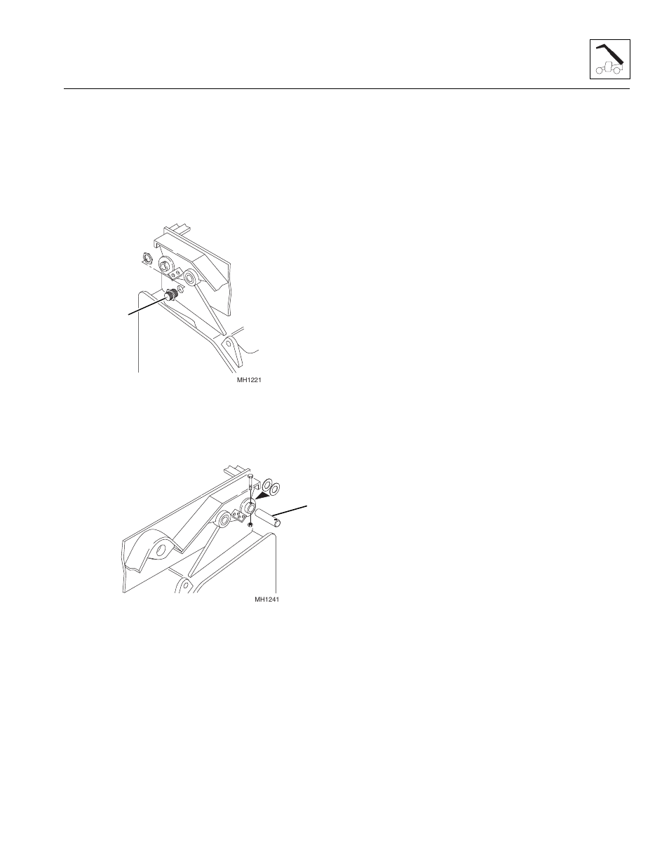 5 first boom section installation, First boom section installation | SkyTrak 8042 Service Manual User Manual | Page 47 / 230