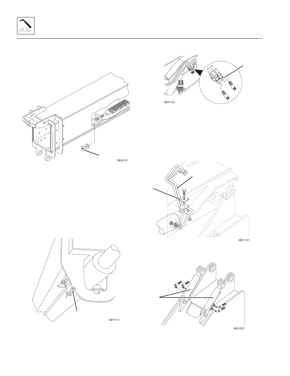 4 first boom section removal, First boom section removal | SkyTrak 8042 Service Manual User Manual | Page 58 / 230