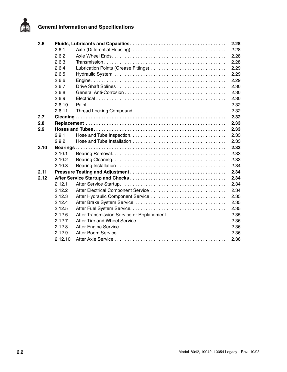 SkyTrak 8042 Service Manual User Manual | Page 27 / 906