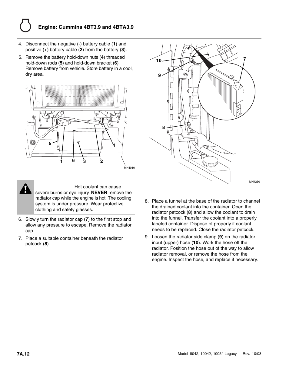 Warning | SkyTrak 8042 Service Manual User Manual | Page 335 / 906