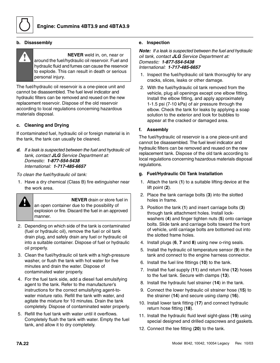 Danger, Warning | SkyTrak 8042 Service Manual User Manual | Page 345 / 906
