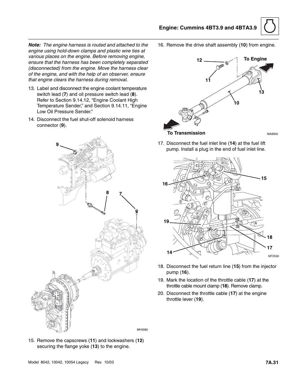 SkyTrak 8042 Service Manual User Manual | Page 354 / 906
