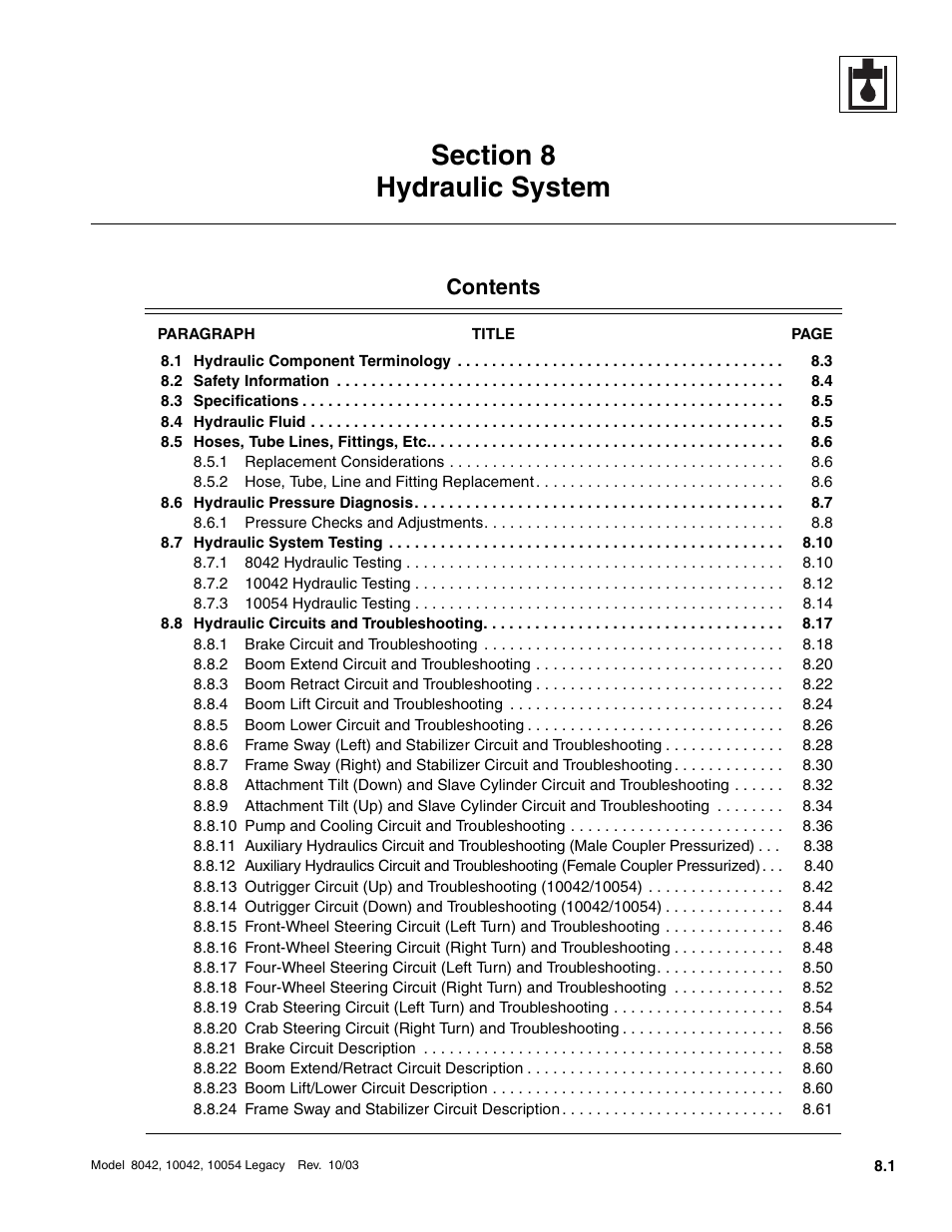 SkyTrak 8042 Service Manual User Manual | Page 416 / 906