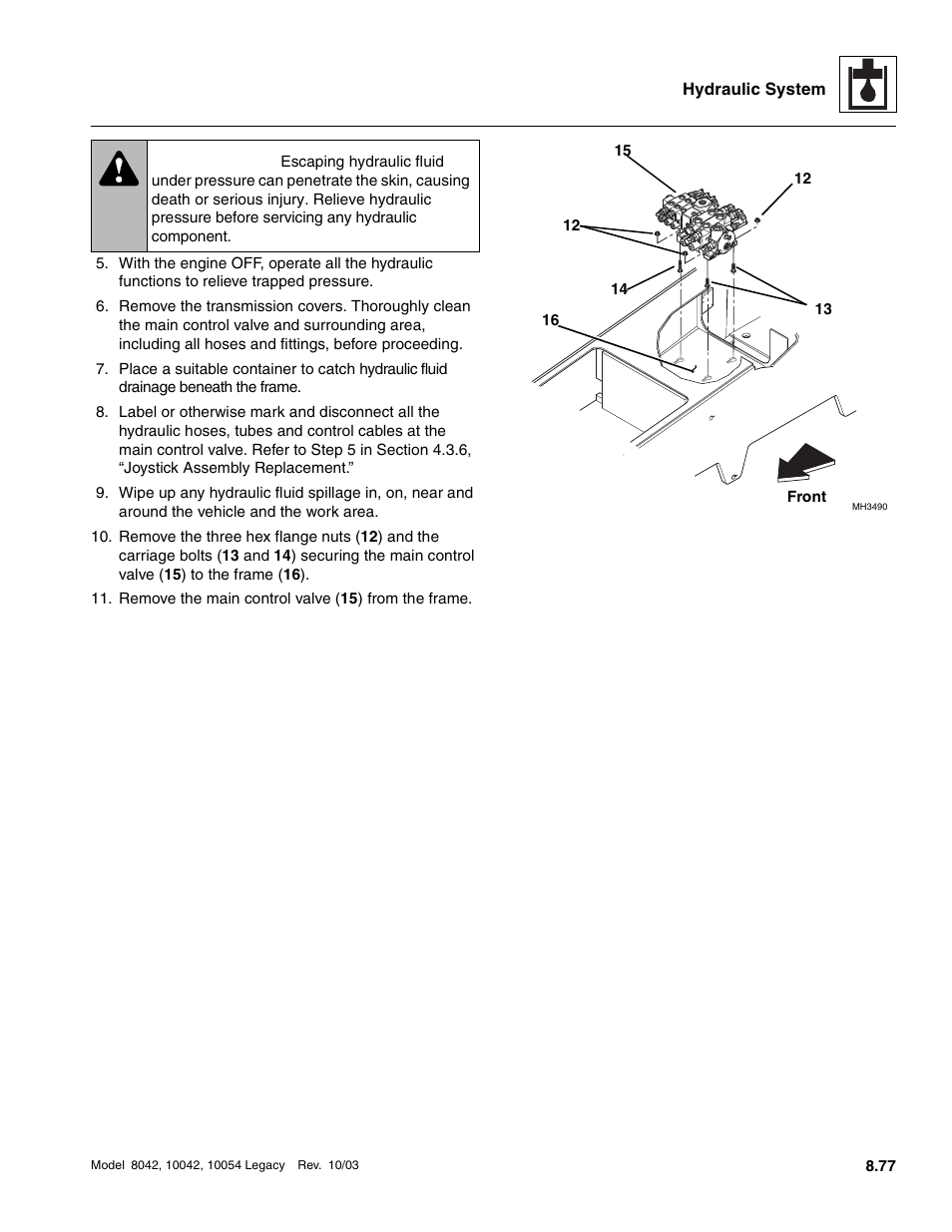 Warning | SkyTrak 8042 Service Manual User Manual | Page 492 / 906