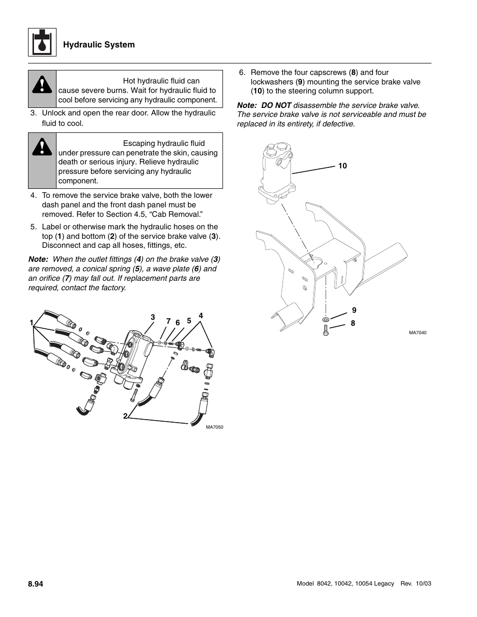 Warning | SkyTrak 8042 Service Manual User Manual | Page 509 / 906