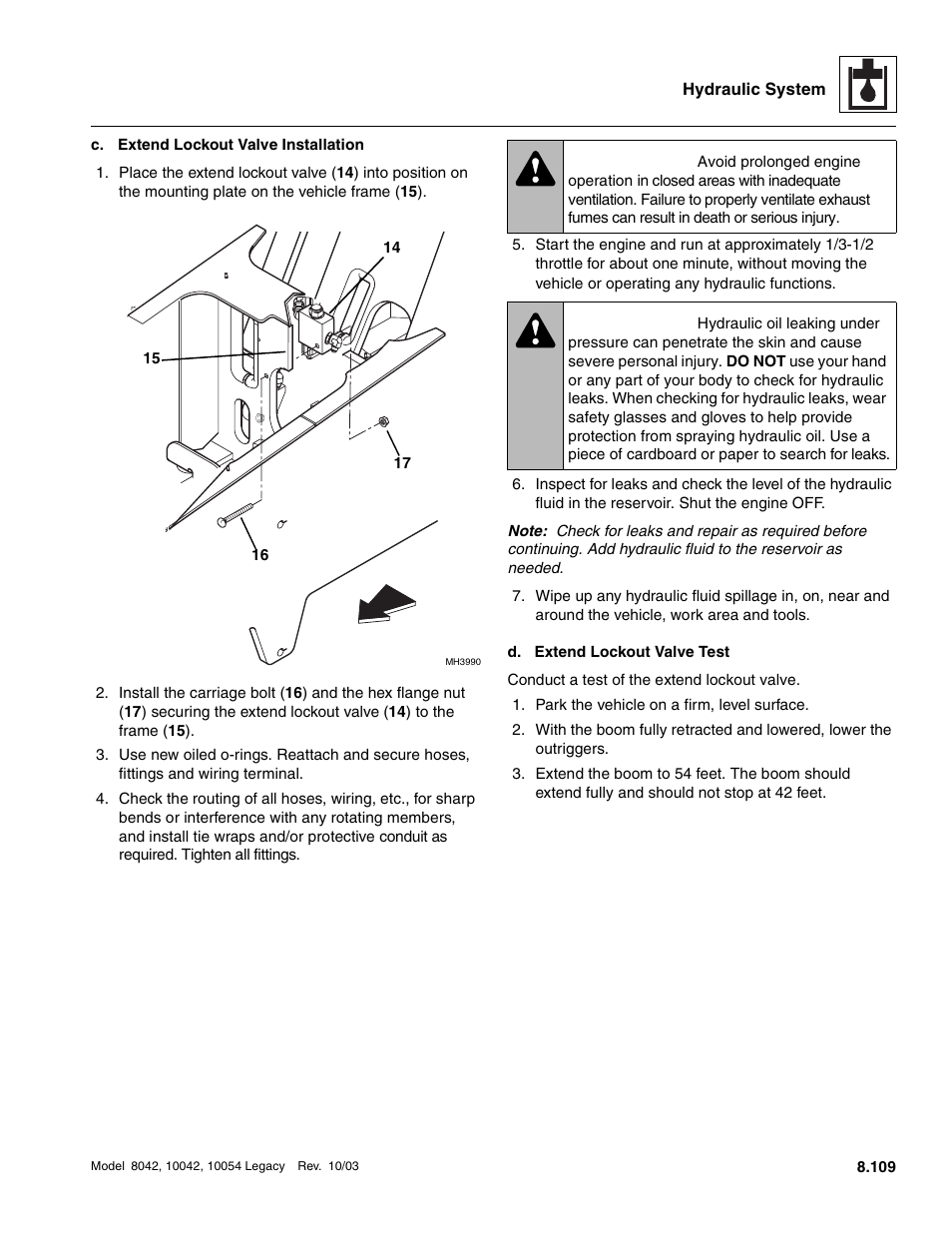 Warning | SkyTrak 8042 Service Manual User Manual | Page 524 / 906