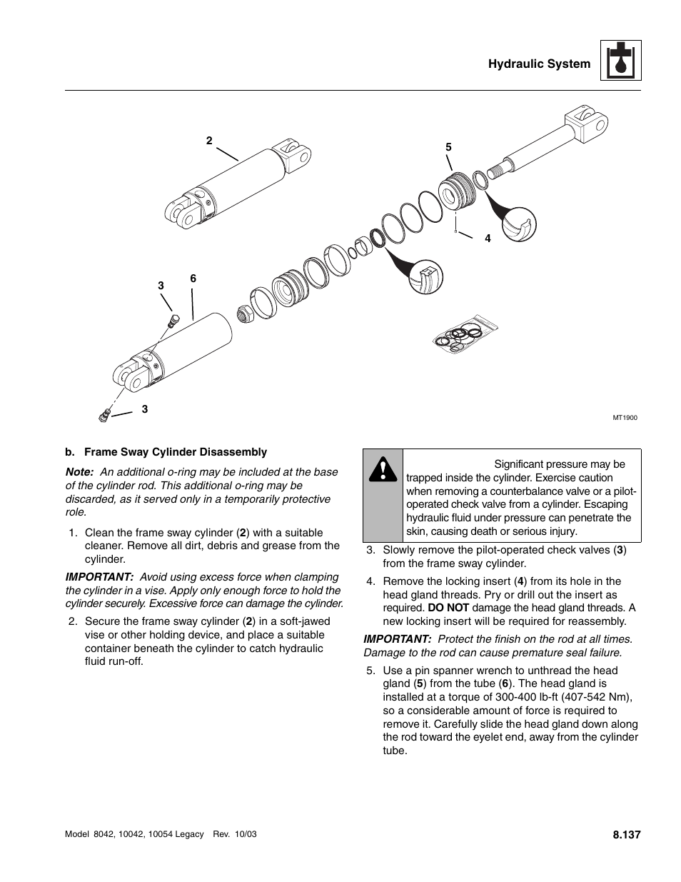 Warning | SkyTrak 8042 Service Manual User Manual | Page 552 / 906
