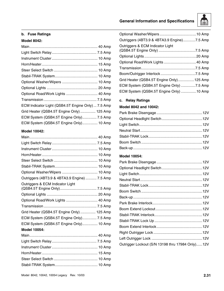 SkyTrak 8042 Service Manual User Manual | Page 56 / 906