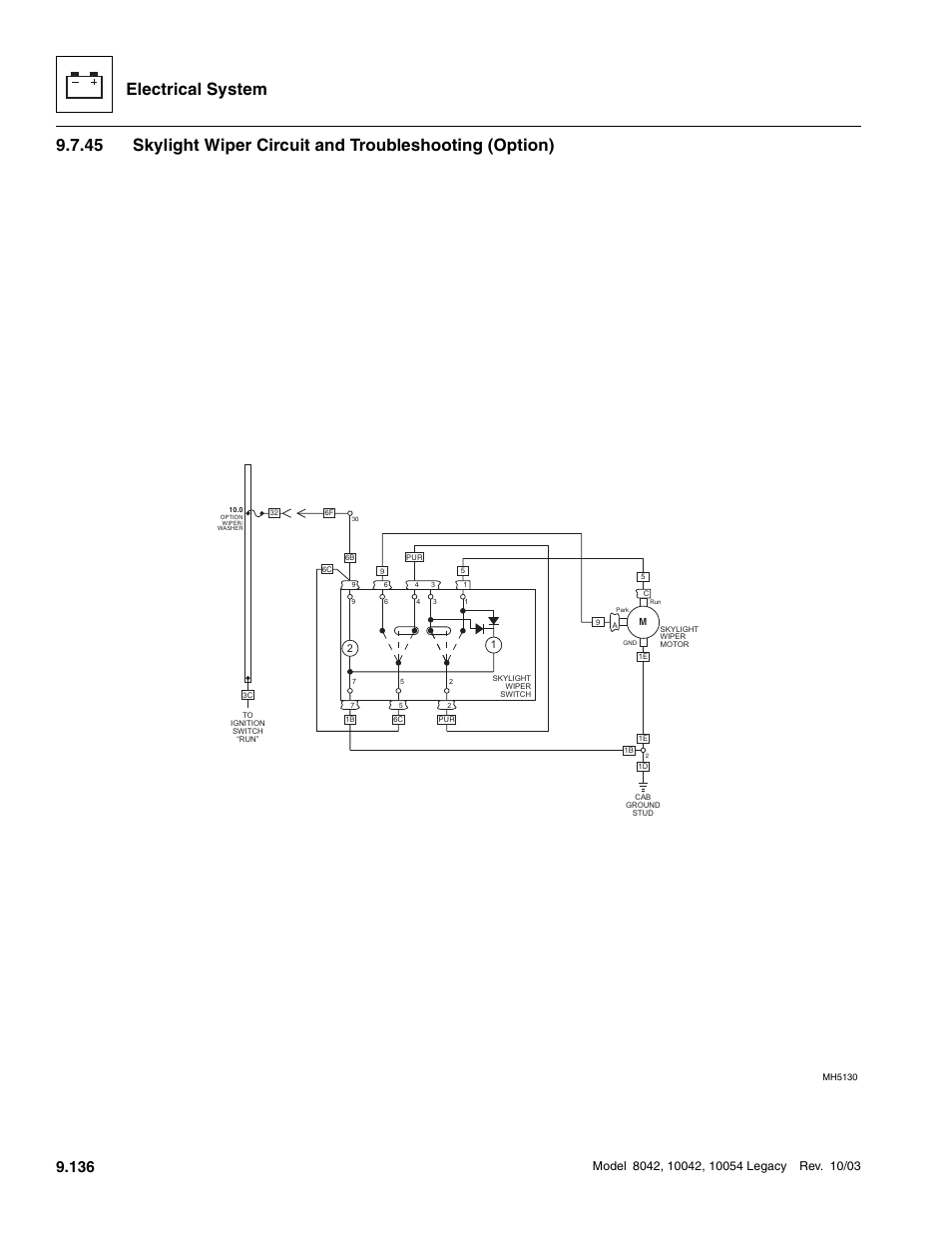 Electrical system | SkyTrak 8042 Service Manual User Manual | Page 727 / 906