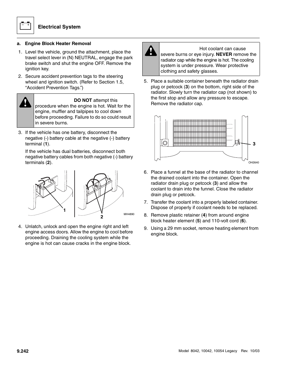 Warning | SkyTrak 8042 Service Manual User Manual | Page 833 / 906