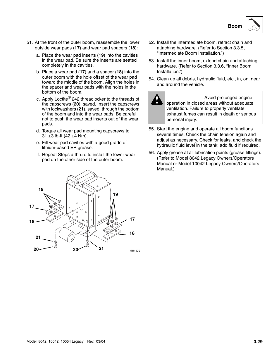 Warning | SkyTrak 8042 Service Manual User Manual | Page 90 / 906