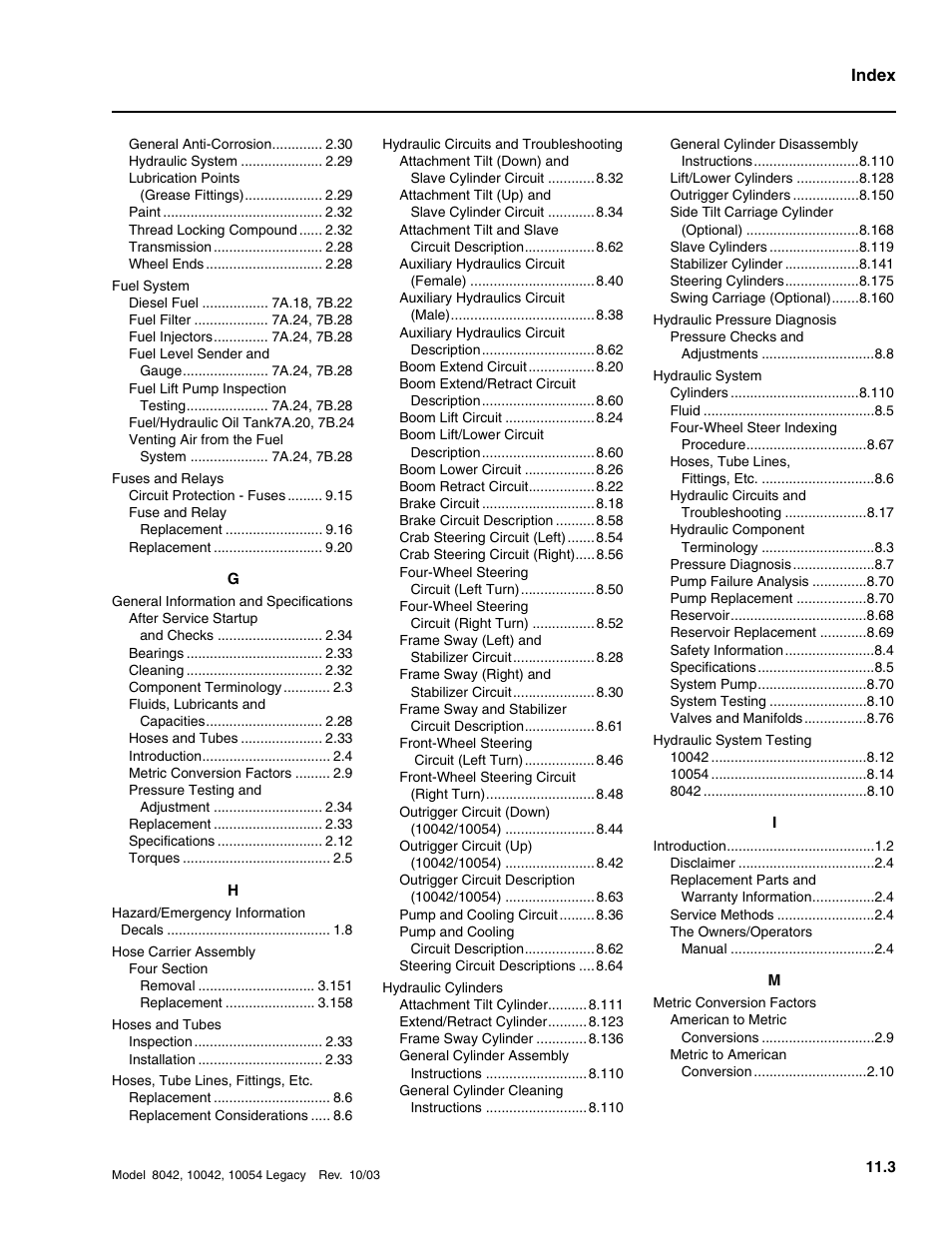 SkyTrak 8042 Service Manual User Manual | Page 900 / 906