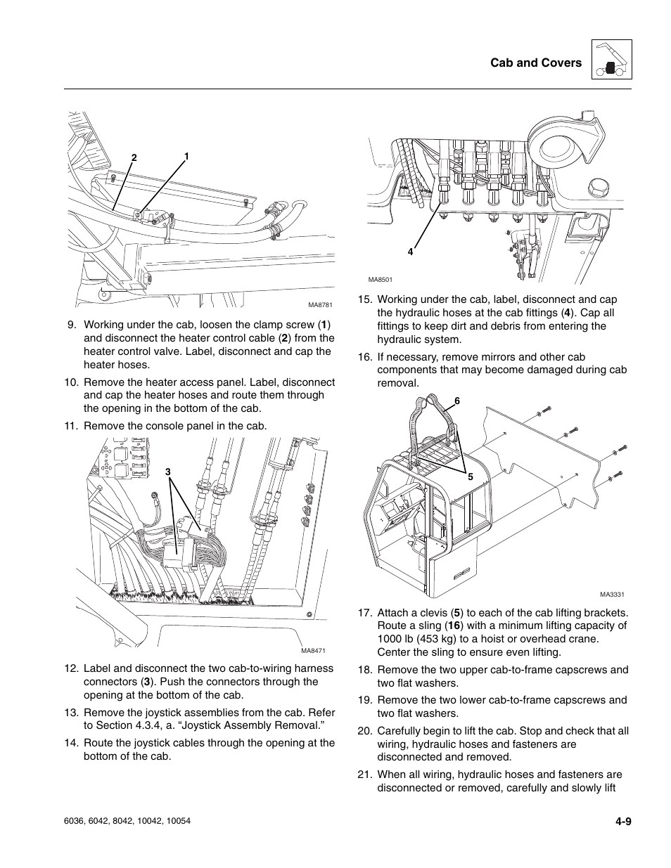 SkyTrak 6036 Service Manual User Manual | Page 103 / 276