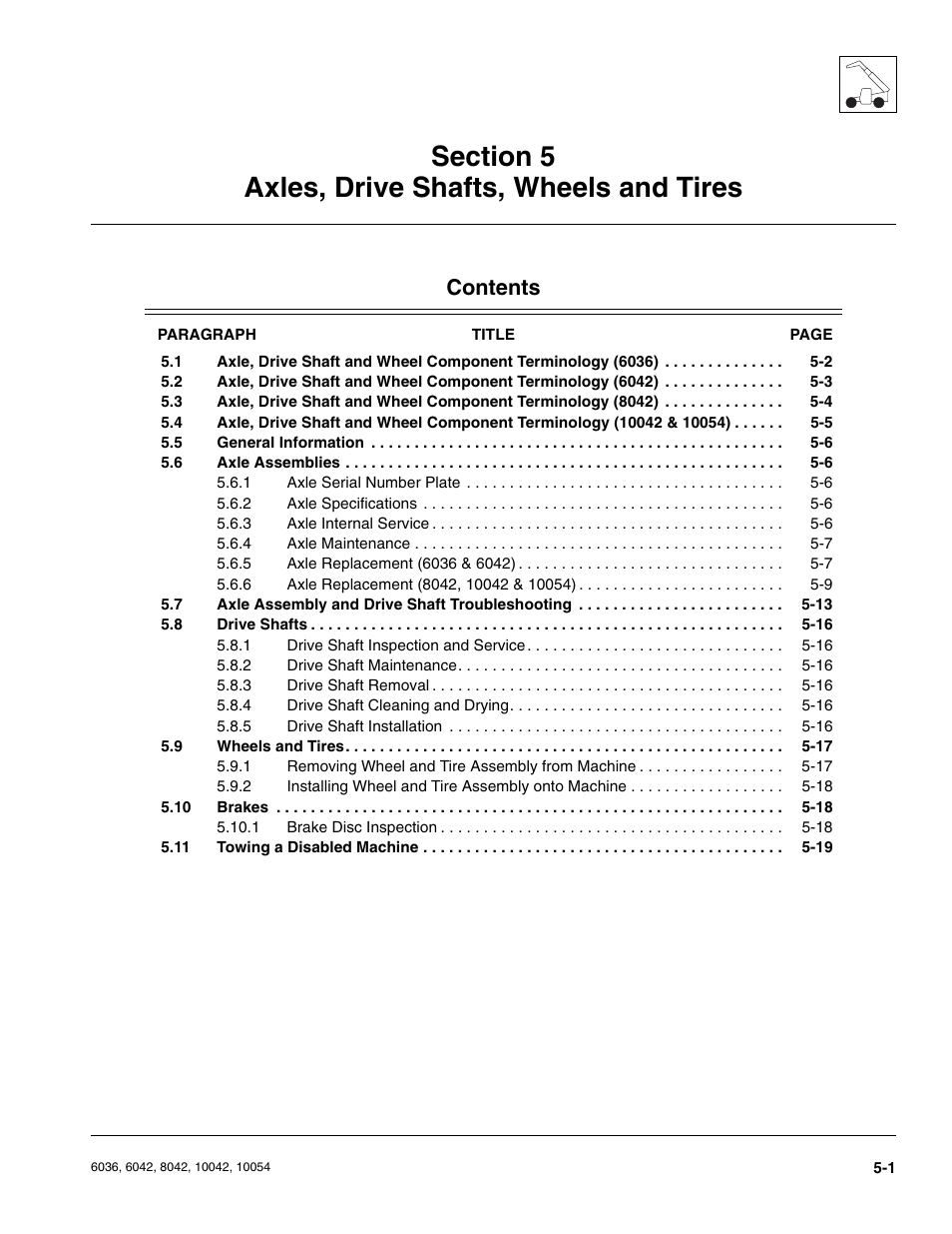 SkyTrak 6036 Service Manual User Manual | Page 107 / 276