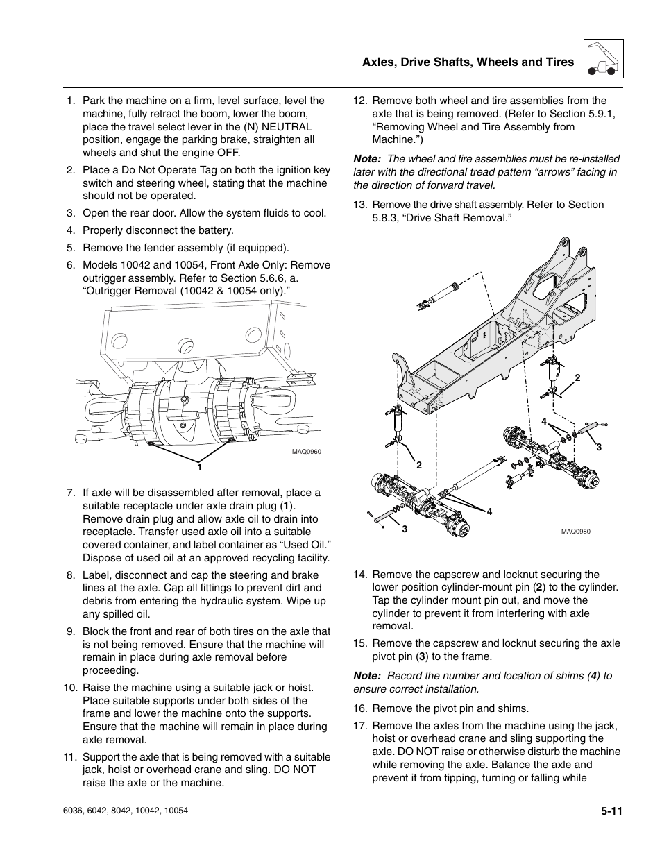 SkyTrak 6036 Service Manual User Manual | Page 117 / 276