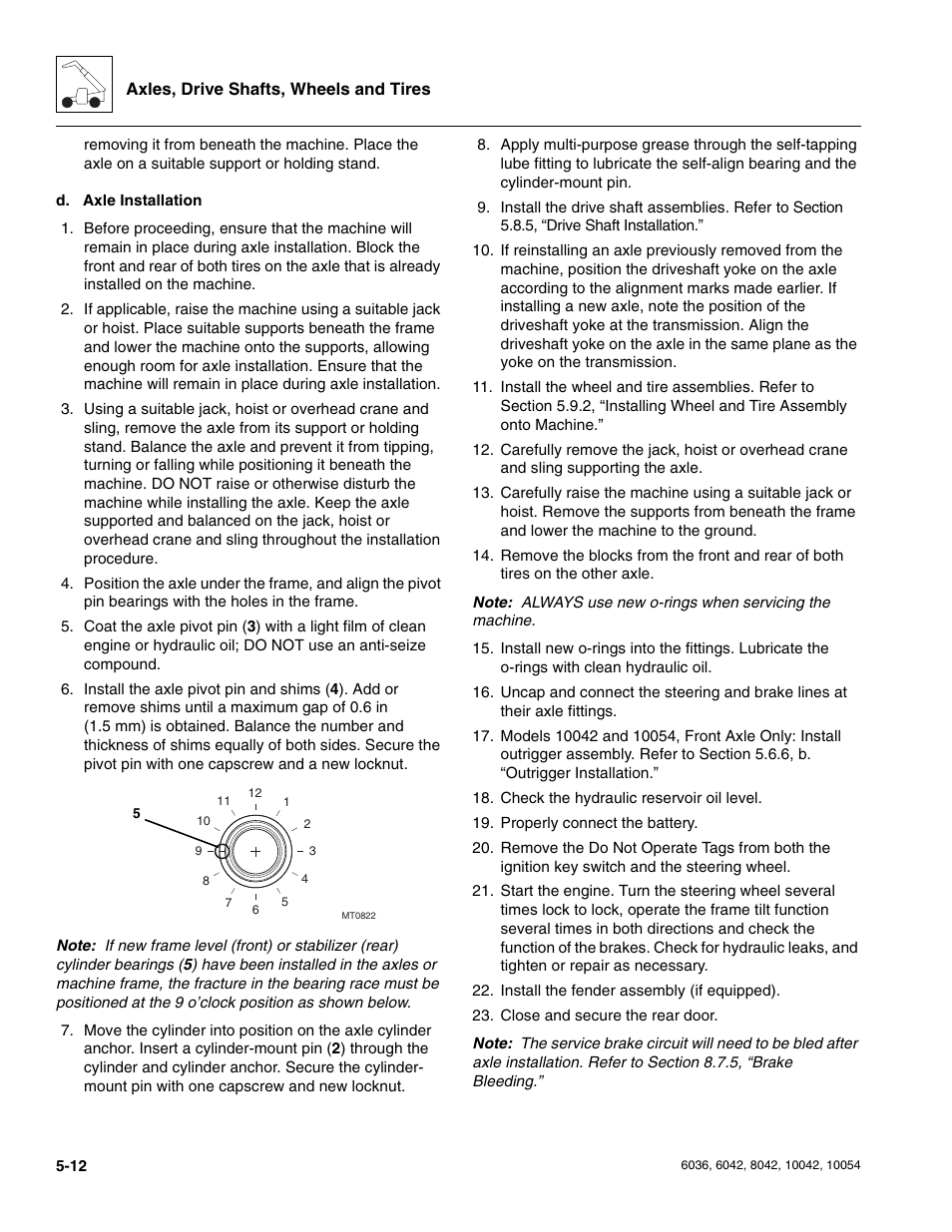 SkyTrak 6036 Service Manual User Manual | Page 118 / 276