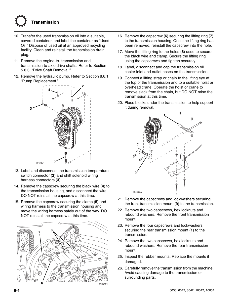 SkyTrak 6036 Service Manual User Manual | Page 130 / 276