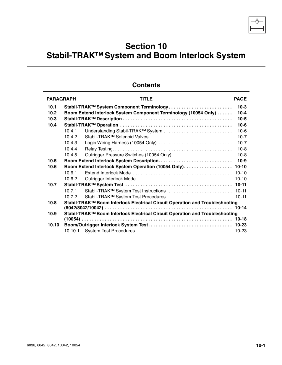 SkyTrak 6036 Service Manual User Manual | Page 229 / 276