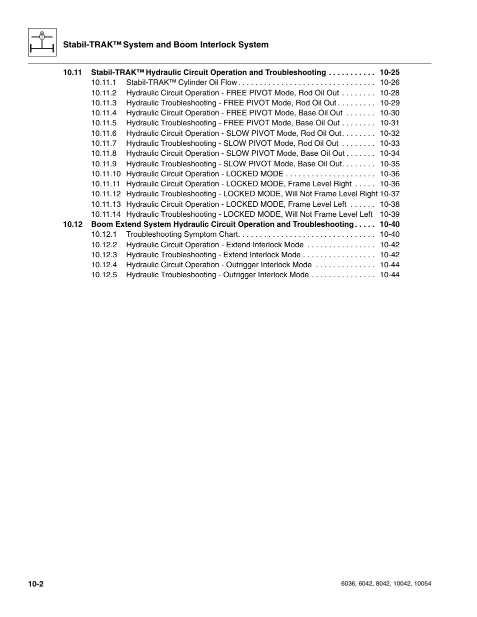 SkyTrak 6036 Service Manual User Manual | Page 230 / 276
