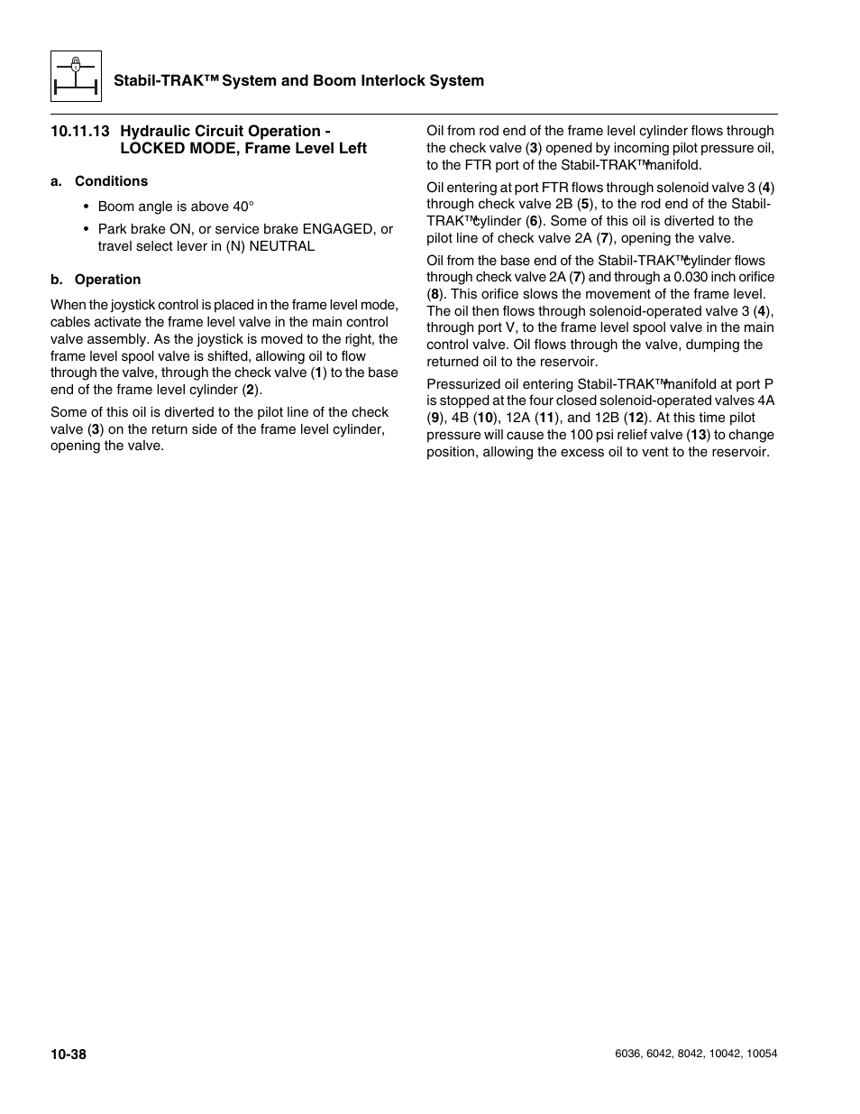 SkyTrak 6036 Service Manual User Manual | Page 266 / 276