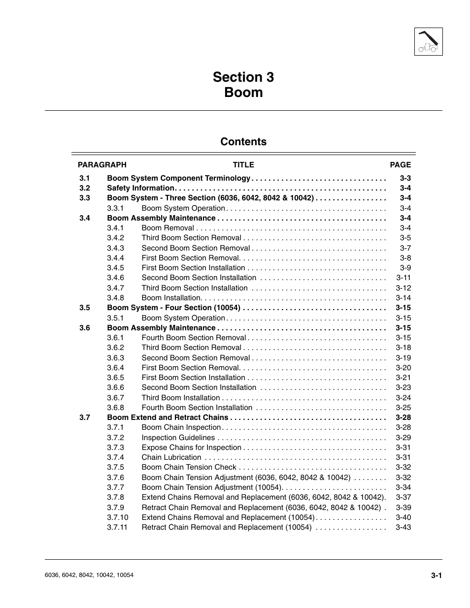 SkyTrak 6036 Service Manual User Manual | Page 43 / 276