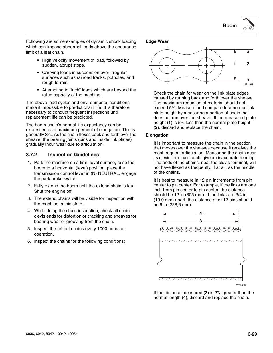 2 inspection guidelines, Inspection guidelines | SkyTrak 6036 Service Manual User Manual | Page 71 / 276