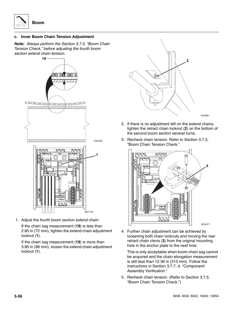 SkyTrak 6036 Service Manual User Manual | Page 78 / 276