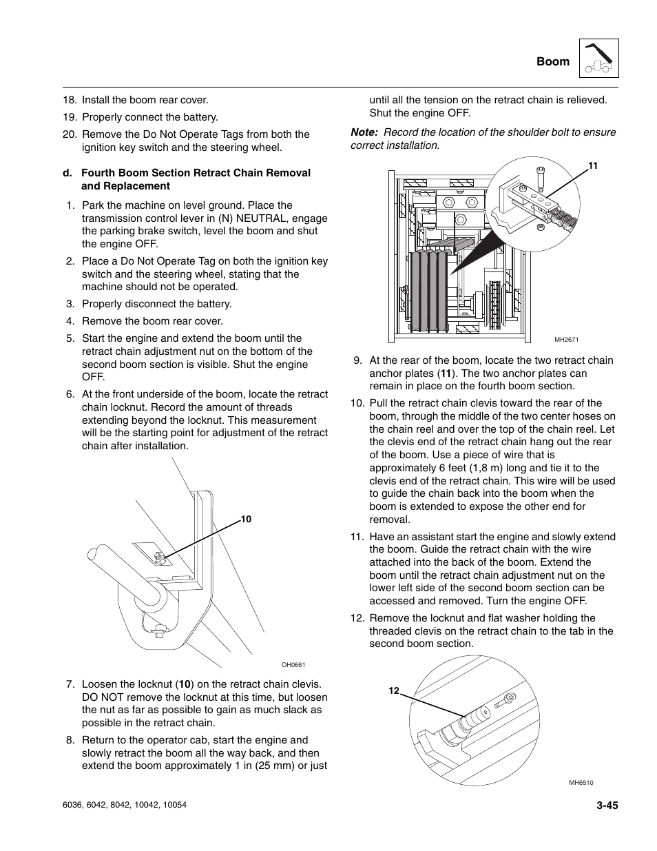 SkyTrak 6036 Service Manual User Manual | Page 87 / 276