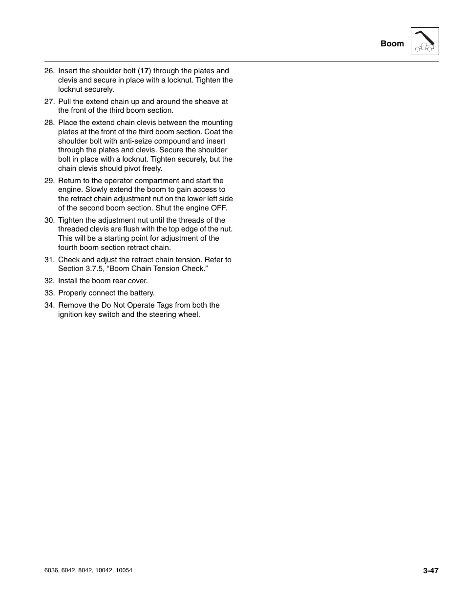 SkyTrak 6036 Service Manual User Manual | Page 89 / 276