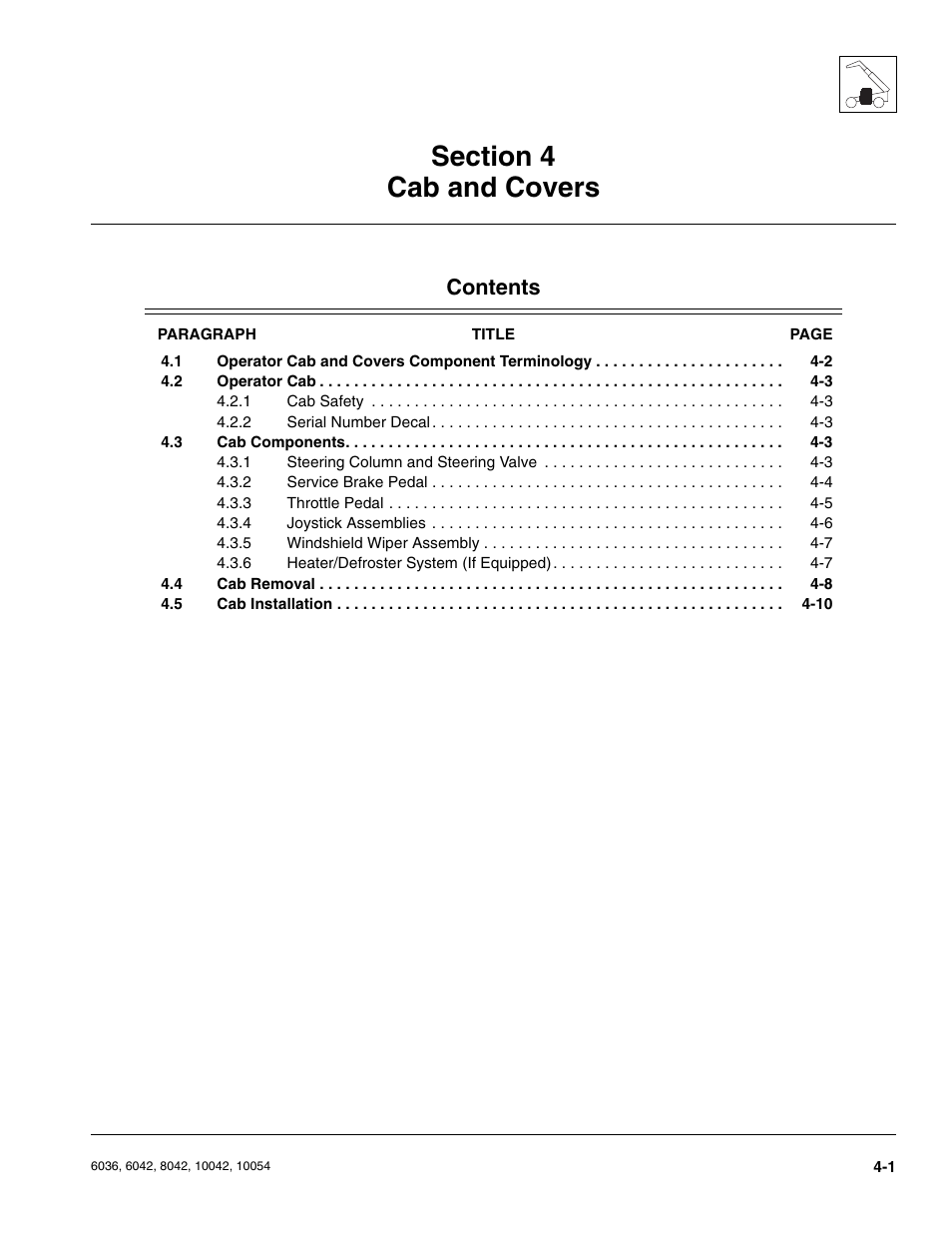SkyTrak 6036 Service Manual User Manual | Page 95 / 276