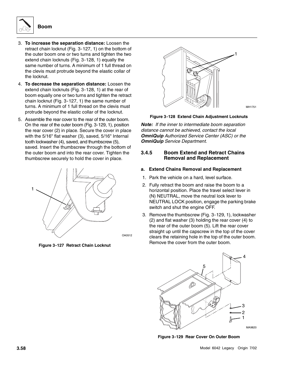 To section, Section | SkyTrak 6042 Service Manual User Manual | Page 104 / 544